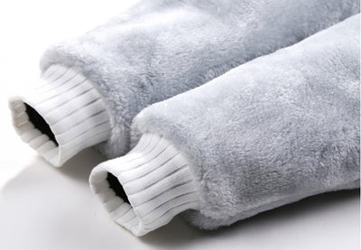 Winter warm sweater men's jacket trousers sportswear