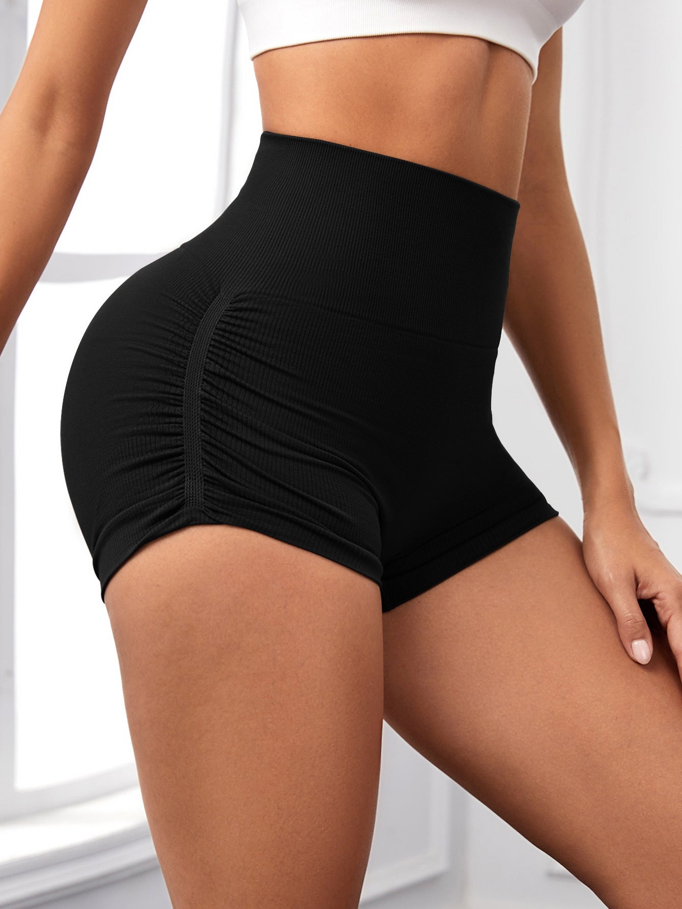 Flaunt your booty while staying fully supported during workouts.