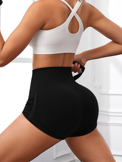 Flex, bend, and stretch without limits in these booty-enhancing shorts.
