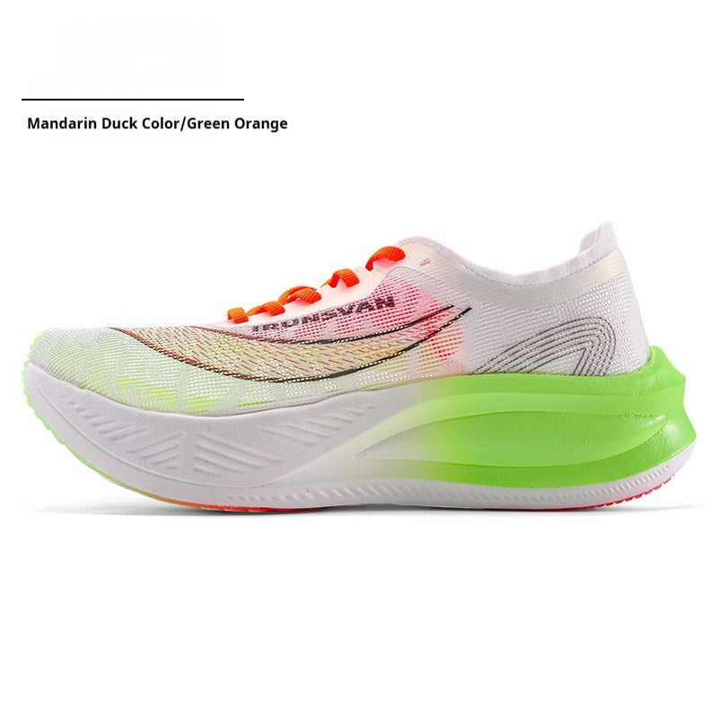 Nylon Carbon Plate Marathon Shock-absorbing Training Running Shoes